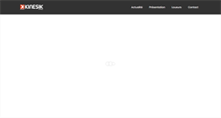 Desktop Screenshot of kinesik.com
